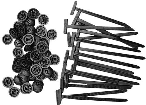 Attaches Rapides, Lot De 100 Boucle De Serre Cable, Fixations Polyvalentes Pour Voiture, Colliers De Serrage