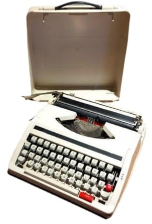 Manual Typewriter Wireless Traditional Retro Envelope Letter Writing Novel Taking Note White