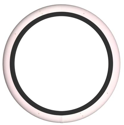 Elastische Lenkradhülle Rose Gold Glitzer Bedruckte Lenkradabdeckung Geeignet für Autos SUV und LKW 15 Zoll
