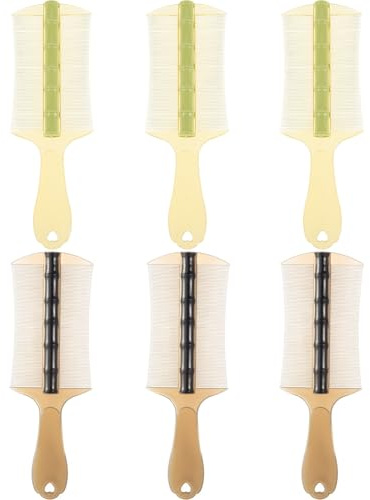 Läusekamm Schuppenkamm Doppelseitig Feinzinkig 6 Stück-pack Kunststoff