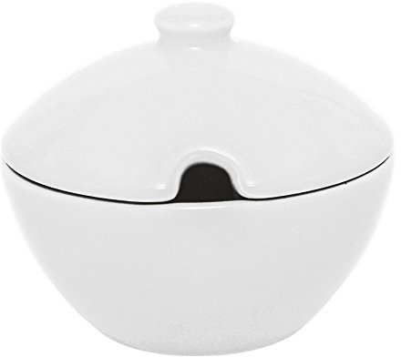Excelsa Passion Couleur Fromage/Sucrier, Céramique, Blanc