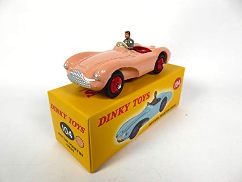 OPO 10 - Atlas Dinky Toys - Rosa Aston Martin DB3 S 104 1:43 (MB419)