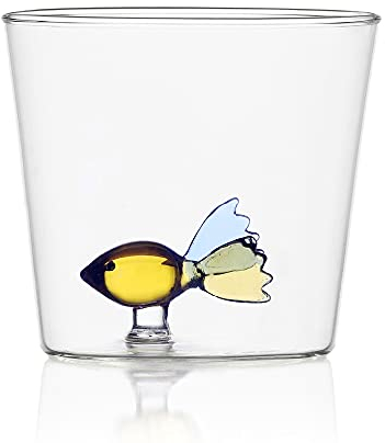 Ichendorf Milano 0.09352383 Tumbler Pesce Colorato Collezione Animal Farm