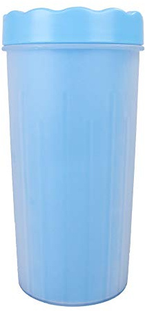 WANGCL Dog Paw Cleaner, Pet Washer Portable Dog Foot Washer for Dirty and Muddy Pet Large Blue
