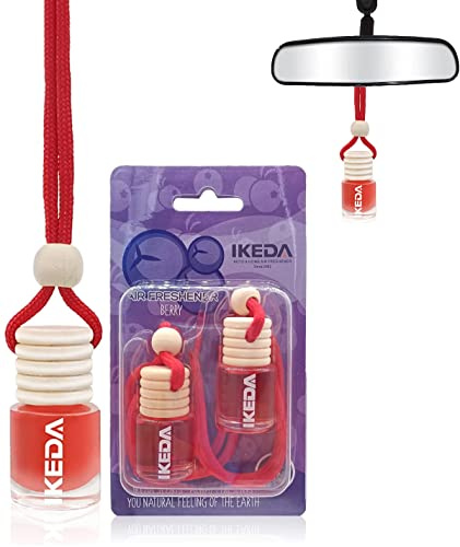 Désodorisants d'intérieur pour Voiture | Pendentif Automobile | Parfum Puissant et Durable | Odeur Fraîche Couvrir les Odeurs | Accessoires de Voiture pour Hommes et Femmes (Baies)