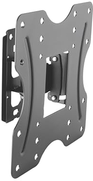 conecto TV Wandhalterung, neigbare und schwenkbare Universal Halterung,max. VESA 200x200 mm, für 23-42 Zoll Flach & Curved Ferseher Monitor bis 30kg, schwarz