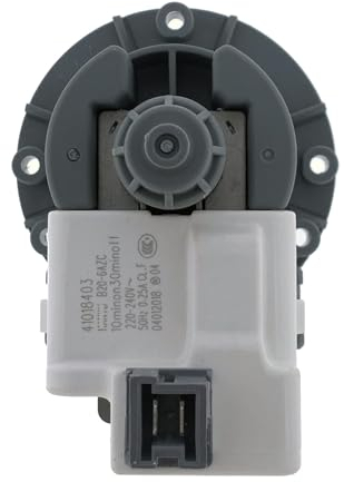 zoubeqie 41018403 Compatible For Candy Compatible For Hoover Washing Machine Drain Pump Motor B20-6AZC 220~240V