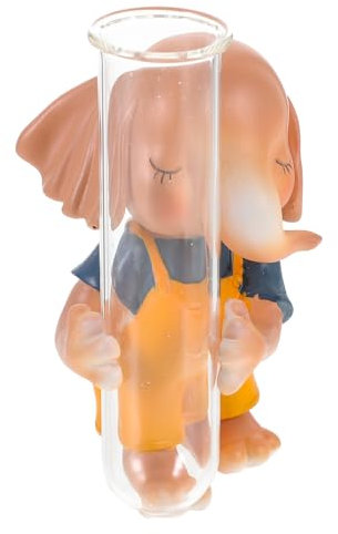 ORFOFE Tischvase Glasröhrenvase Glasvasen Glasblumenvase Große Glasvase Glasvase Für Haushalt Hydrokulturvase Aus Einzelne Blumenvase