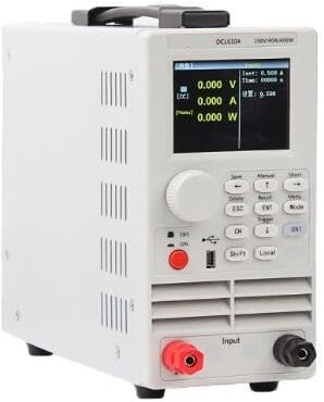 Comprobador de batería de automóvil, DCL6104/DCL6204 canal único/doble 400W 150V DC carga electrónica programable LED probador de descarga de batería de envejecimiento para automóviles, camiones, barc