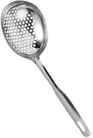 BESTYASH Colador De Acero Inoxidable Para Cocina Cuchara Ranurada De Utensilio Multifuncional Para Freír Huevos Pasta y Fideos