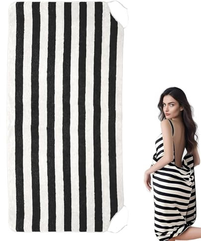Túnica Toalla para Mujer Vestido Toalla Suave Post Ducha para Mujer