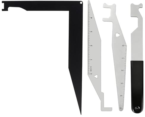 KAKUPPA 4 Pack Firefighter Multipurpose Leverage Tool, Spring Steel Set, Emergency Rescue Tools for First Responders Firefighter Aid, Heavy Duty Equipment