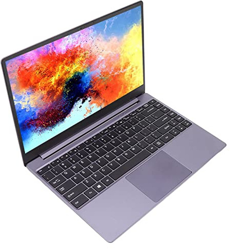 Gaming Laptop 14 Pulgadas Laptop Space Blue Teclado retroiluminado de tamaño Completo para el hogar para la Oficina Enchufe de la UE