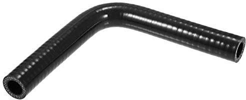 A ABSOPRO Manguera De Silicona 90° 16Mm Id Negro Para Intercooler Turbo 1Pc