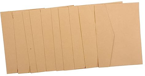 KICHOUSE 1 Satz Umschlag-grußkarte Leere Karten Einfacher Verpackungsumschlag Leere Grußkarten Schreibwaren A4-papier Kartenhülle Postkartenumschläge Kraftpapier Hinweis Unternehmen
