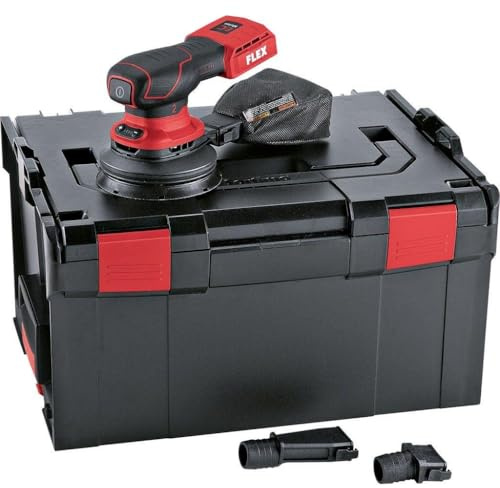 Flex Akku-Exzenterschleifer ORE 2-125 18-EC (ohne Akku, inkl. Transportkoffer, Schleifteller-ø 125 mm, Multisander mit Drehzahlregelung 18 V) 532082