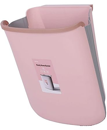 TOGEVAL Poubelle Pliable Pour Cuisine Voiture Corbeille à Déchets Suspendue Murale Boîte De Rangement Compacte