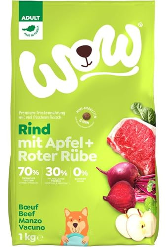 WOW DOG TROCKEN Minis ADULT Rind 1kg (1 kg)