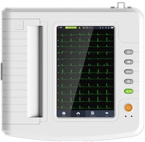 YANDDEA Portable Digital 12 Channel Electrocardiograph ECG Machine ECG Device With Software USB ECG1212G