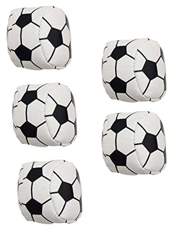 BESPORTBLE 5stücke Fußballsack Spielzeug Sandsack in Fußballform Für Junge Mädchen Drinnen Und Draußen