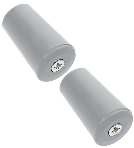 MUCKLILY Fermapersiane Antigraffio in Plastico e Lega di Alluminio 2pezzi Design Moderno e Facile da Usare e Accessori per Finestre per Tapparelle Avvolgibili