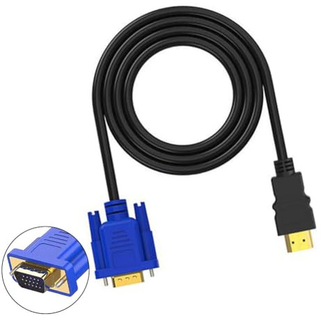 1 cable VGA HD-15 D-SUB, 1 adaptador VGA diseñado para un uso duradero con una durabilidad adecuada y un funcionamiento consistente