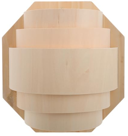 NIYANGLE Paralume in Legno per Sauna Leggero e Traslucido, Resistente alle Alte Temperature, Accessorio per Lampada da Sauna, Illuminazione Soffusa per Ambienti Relax