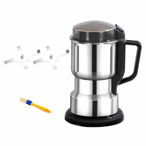 Molino de Café Eléctrico de 300W, Molino de Especias y Nueces de Acero Inoxidable con Operación de Un Solo Toque para Espresso, Granos y Hierbas