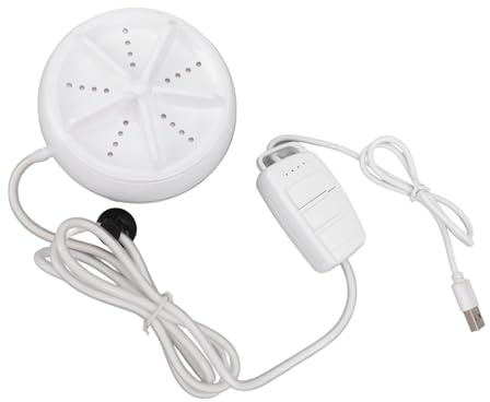 Alomejor Mini lavatrice portatile ad ultrasuoni telecomandata per l'uso della camera da letto degli studenti