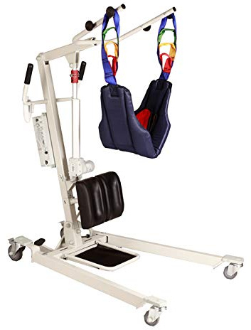 VERTICALIZZATORE PER DISABILI ELETTRICO con Imbracatura Ascellare - Portata Massima 150 Kg