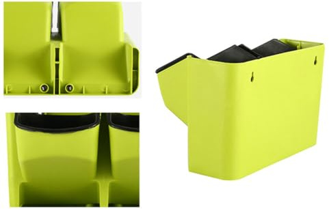 CAXUSD Maceta de Pared Vertical Maceteros de Pared de Resina PP para Flores y Verduras Verde Función Elástica Pack de 2 Unidades Adecuado para Jardín y Uso Interior