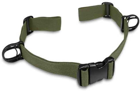 ManTangSun Backpack Chest Straps, Adjustable Sternum Strap for Backpack Replacement Outdoor Backpack Straps of 1pcs, Militarygreen 1pcs