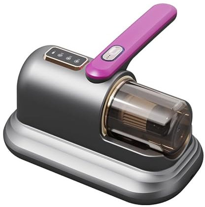 HAMON Aspirapolvere per Materassi, 8000pa Aspirapolvere Acari Materasso con Luce UV, Aspira Materasso Antiacaro per Materassi, Divani, Cuscini, Tappeti