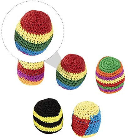 Generisch 5St 55cm Wollsandsack Outdoor draußen Ostergeschenk Sandkasten Kinderspielspielzeug Ballspielzeug für Plüschgarn