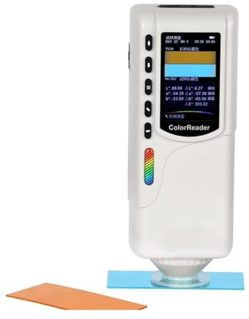 CR6 Laboratory Digital Precise Colorimeter Färgmätare Bärbar färgläsare, färgsensor färganalysator med en diameter på 4 mm Mät färgmatchning(Auto Testing Machine)