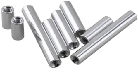 Runde Verbindungsmutter aus Aluminium M3 M4 M5 M6 Runde Distanzstangen(70mm,M4 5PCS)