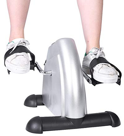 Beintrainer Fitnesstrainer, Mini Bike Heimtrainer mit LCD-Monitor Bewegungstrainer Pedaltrainer für Arme und Beine, zum Senioren zuhause und Büro, 37,5 x 34,5 x 30,5 cm | Fitnesstrainer Arme Beine, Widerstand, Senioren Büro