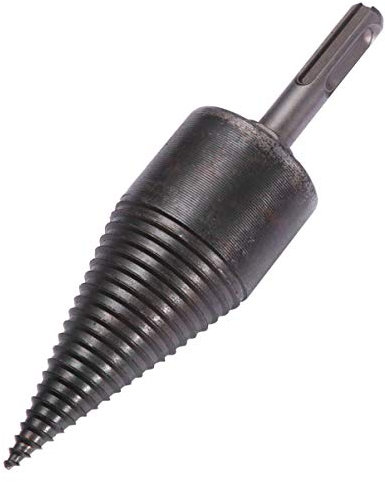 DOITOOL 1pc Wood Splitting Drill Bit for Electric Drills Efficient Chopping Tool for Home Use Round Design for Log Splitting and Woodworking Projects