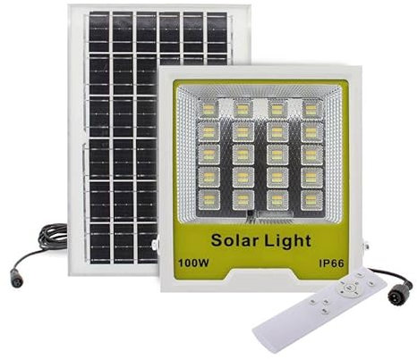 ledbox Proyector LED SOLAR CCT PRO 100W 3,2V - 8000mAH, 3000-4000-6000K