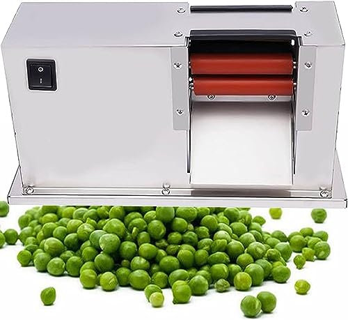 ZHJOPP Pelador de Guisantes Comercial semiautomático, peladora de Guisantes casera de Acero Inoxidable, peladora de Guisantes eléctrica peladora