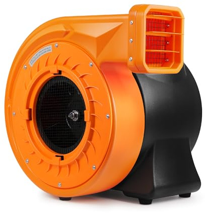 Souffleur d'air gonflable 2HP pour grands gonflables, 1500 W Puissant rebond, pompe de ventilateur commerciale portable pour grand château gonflable, toboggan d'eau, cavalier