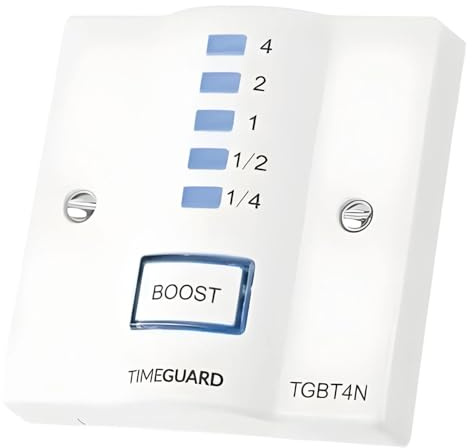 Timeguard TGBT4 Electronic Boost Timer, 3 kW - White by Timeguard