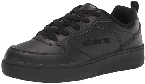 Skechers Boy's Sport Court 92 Sneaker, Black Synthetic Trim L, 1.5 UK Child