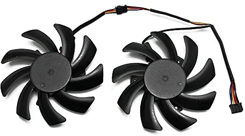 Ventilateur de carte graphique 85 mm FDC10H12S9-C 4 broches pour Sapphire R9 290 R9 280X HD7870 HD7970 Dual-X HD7950 Sapphire HD7870 Pièces de rechange Saphire R9 270X 2G