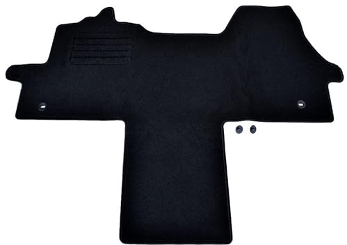 Mattenprofis Velours Fußmatten passend für Citroen Jumper vorn ab Bj. 2006