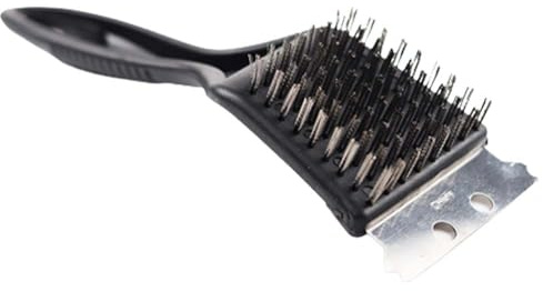 Brosse métallique de nettoyage pour barbecue Homestarry - Brosse de nettoyage en métal pour barbecue et four - Brosse de nettoyage pour barbecue - Brosse de nettoyage pour un nettoyage plus facile et