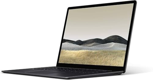 2019 Microsoft Surface Laptop 3 with Intel Core i5-1035G7 (15-inch, 16GB RAM, 256GB SSD) (QWERTY English) Black (Renewed)