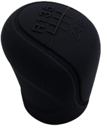 Coperchio Ingranaggi in Silicone, Copri Pomello Cambio Manuale Antiscivolo per Auto, Copri Pomello del Cambio in Gomma, Manicotto del Pomello del Cambio per Auto, Manicotto Protettivo del Cambio,nero