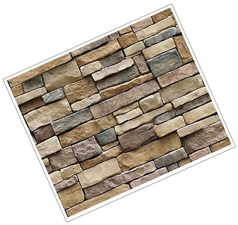 jojofuny Papel Pintado Autoadhesivo Efecto Piedra Rugosa Resistente Al Agua Anti-polilla Decorativo Para Paredes Interiores Para Salón y Dormitorio