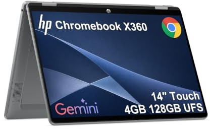 HP Chromebook Pro X360 Fortis 11 Laptop 2 en 1 (pantalla táctil de 11.6 pulgadas, procesador Intel, 4 GB de RAM, eMMC de 32 GB + tarjeta SD de 128 GB), resistente y resistente a derrames, convertible